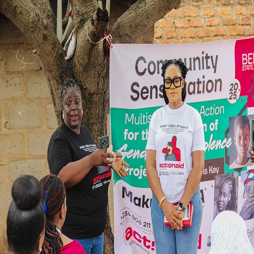 B-SARC & ActionAid Unite Under Mrs. Linda Ene Ochigbo-Dirisu to Tackle GBV in Benue