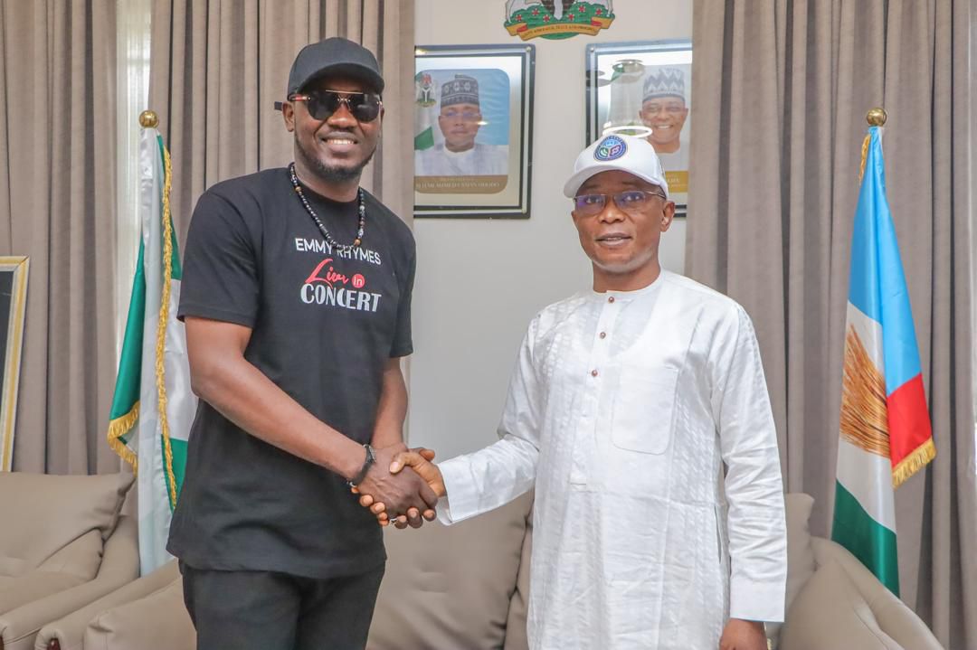 EMMY RHYMES PAYS COURTESY VISIT TO DEPUTY GOVERNOR OF KOGI STATE, UNVEILS PLANS FOR UPCOMING CONCERT 