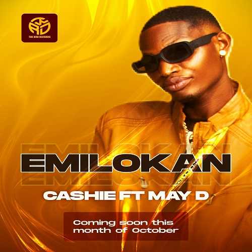 KRD Records Announces the Release of the Highly Anticipated Single of the Year – “Emilokan (My Turn)” by Cashie featuring May D